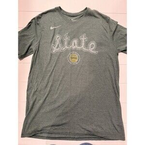 Nike Michigan State Spartans Shirt Mens Large Green  The Tee T-Shirt MSU NCAA